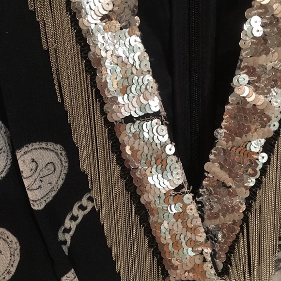 BLOWOUT SALE! Cavalli Chains Printed Maxi dress 2 - Picture 5 of 8